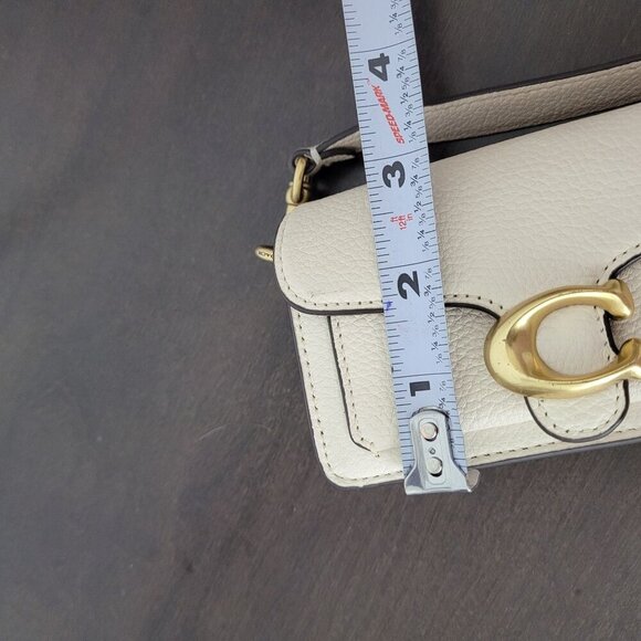 NEW Coach Tabby Mini Bag Women's Genuine Pebbled Leather Small 5x3 ** No strap* - Picture 5 of 15